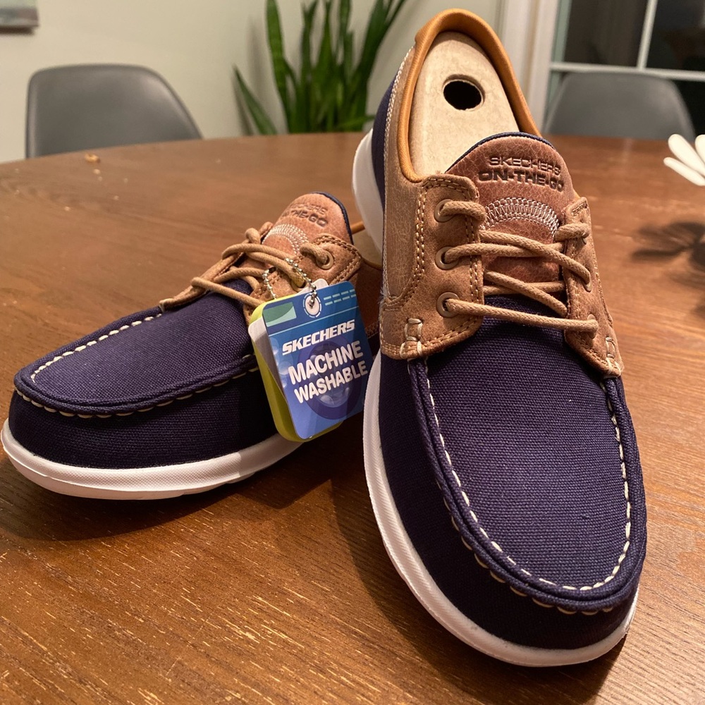 Skechers Womens Go Walk Lite Boat Shoes Size 7.5